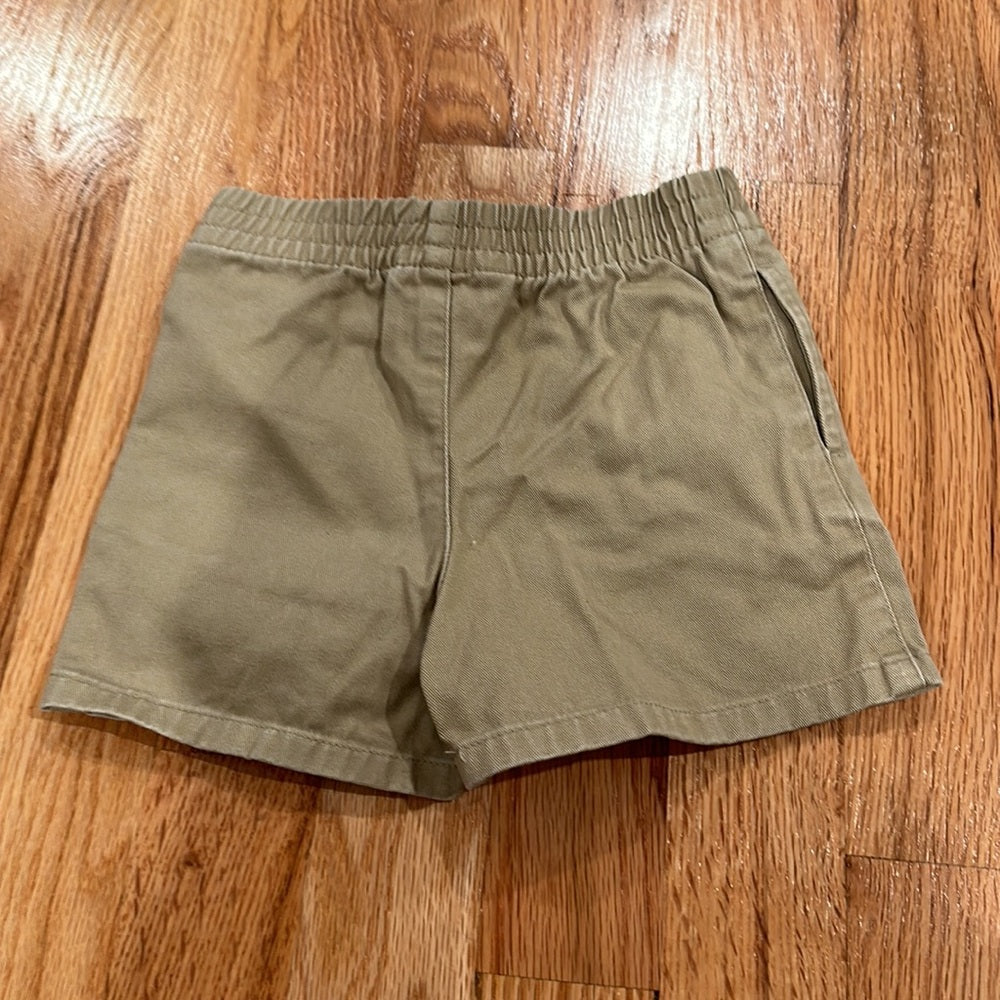 Boys Ralph Lauren Shorts. Size 6M. Tan with crinkled band.