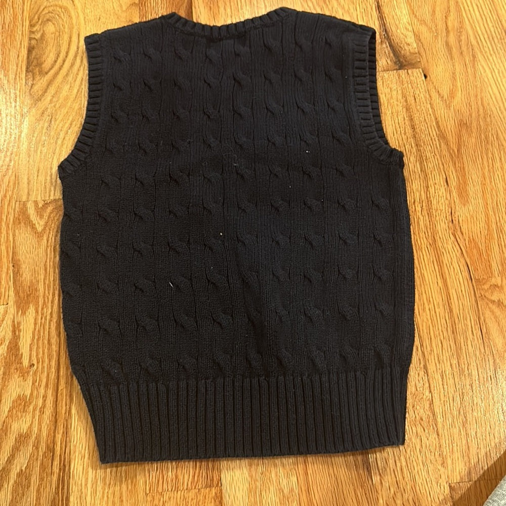 Boys Ralph Lauren Navy Cable knit Sweater. Size 5.