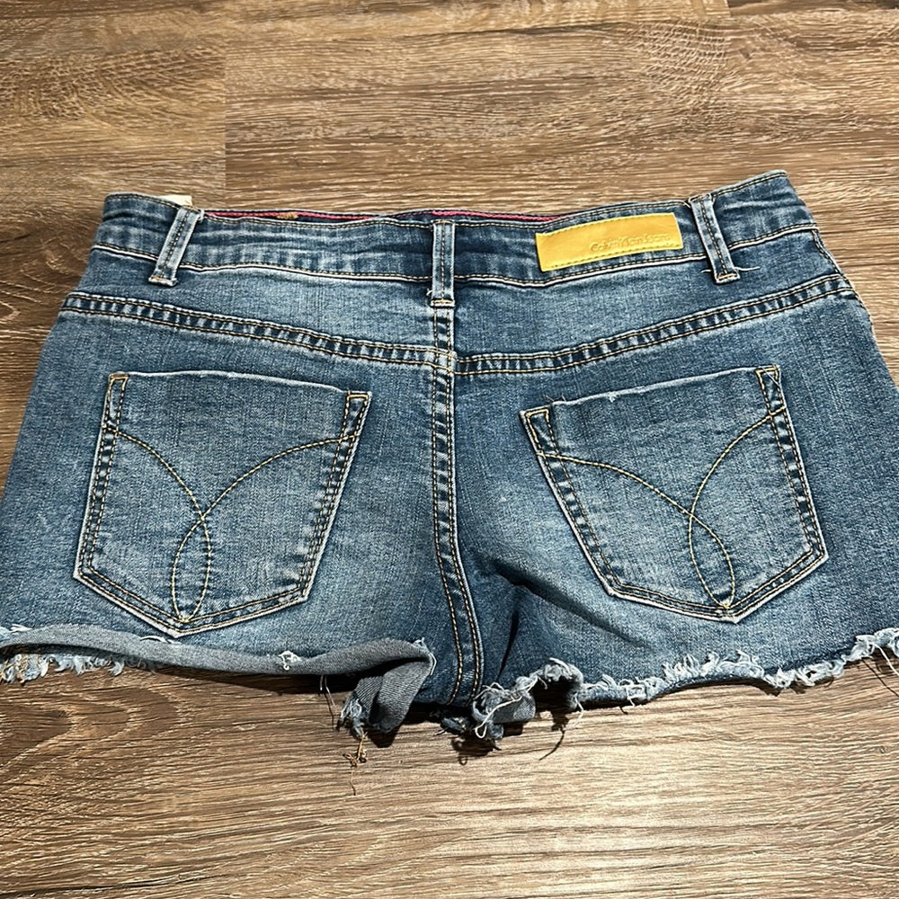 Calvin Klein Girl’s Jean Shorts - Size 14