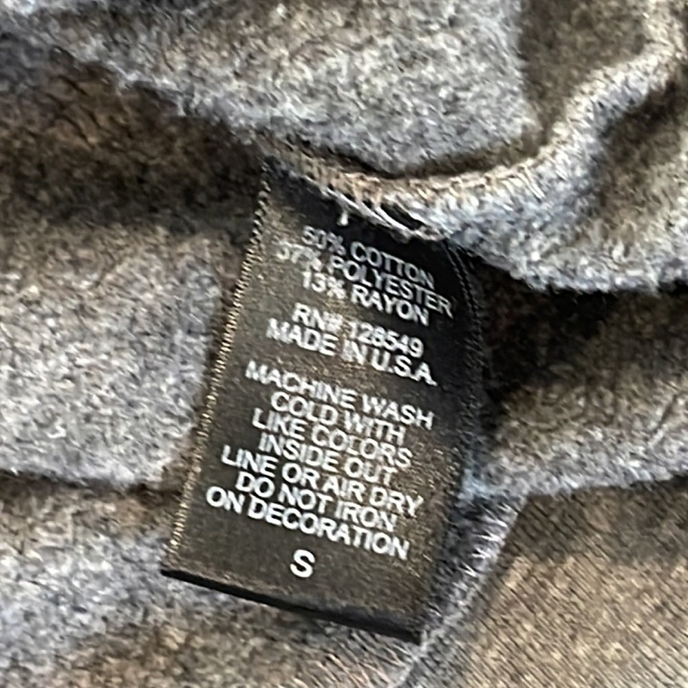 Aviator Nation Women’s Grey Hooded Sweatshirt Size Small