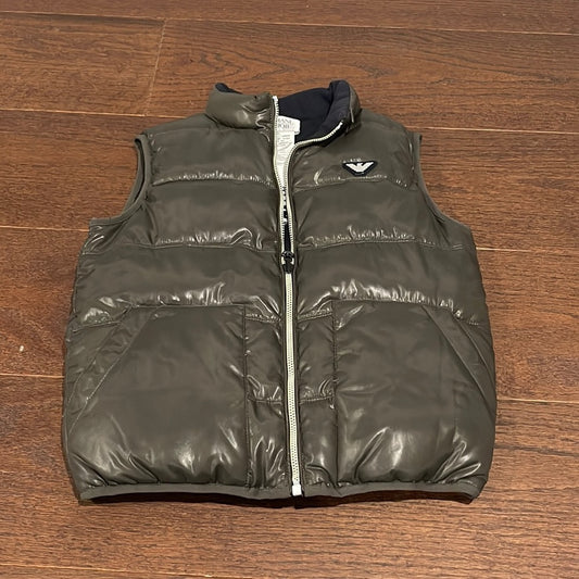 Armani Junior Reversible Puffer Vest Size 10