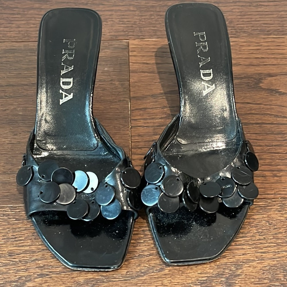 Prada Black Women’s Sandals Size 35.5