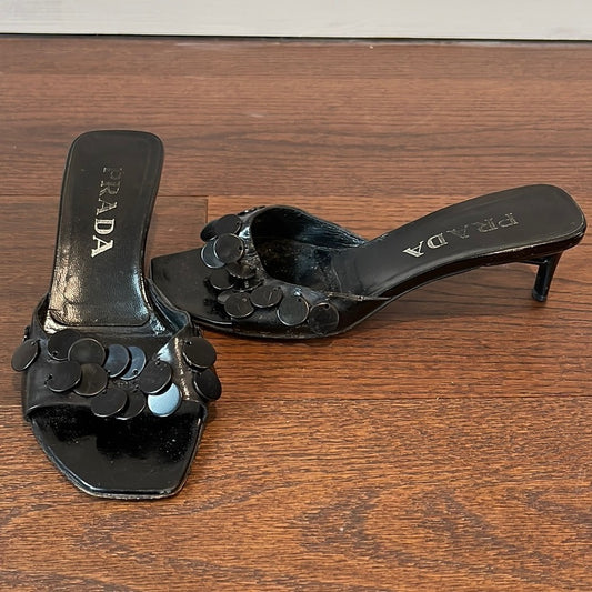Prada Black Women’s Sandals Size 35.5