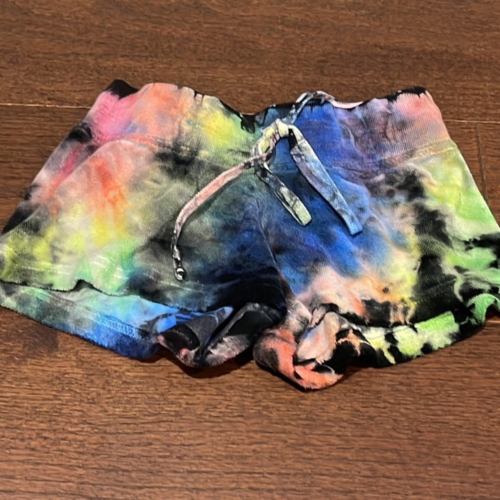 Hard Tail Girls Tie Dye Shorts Size Large / 10