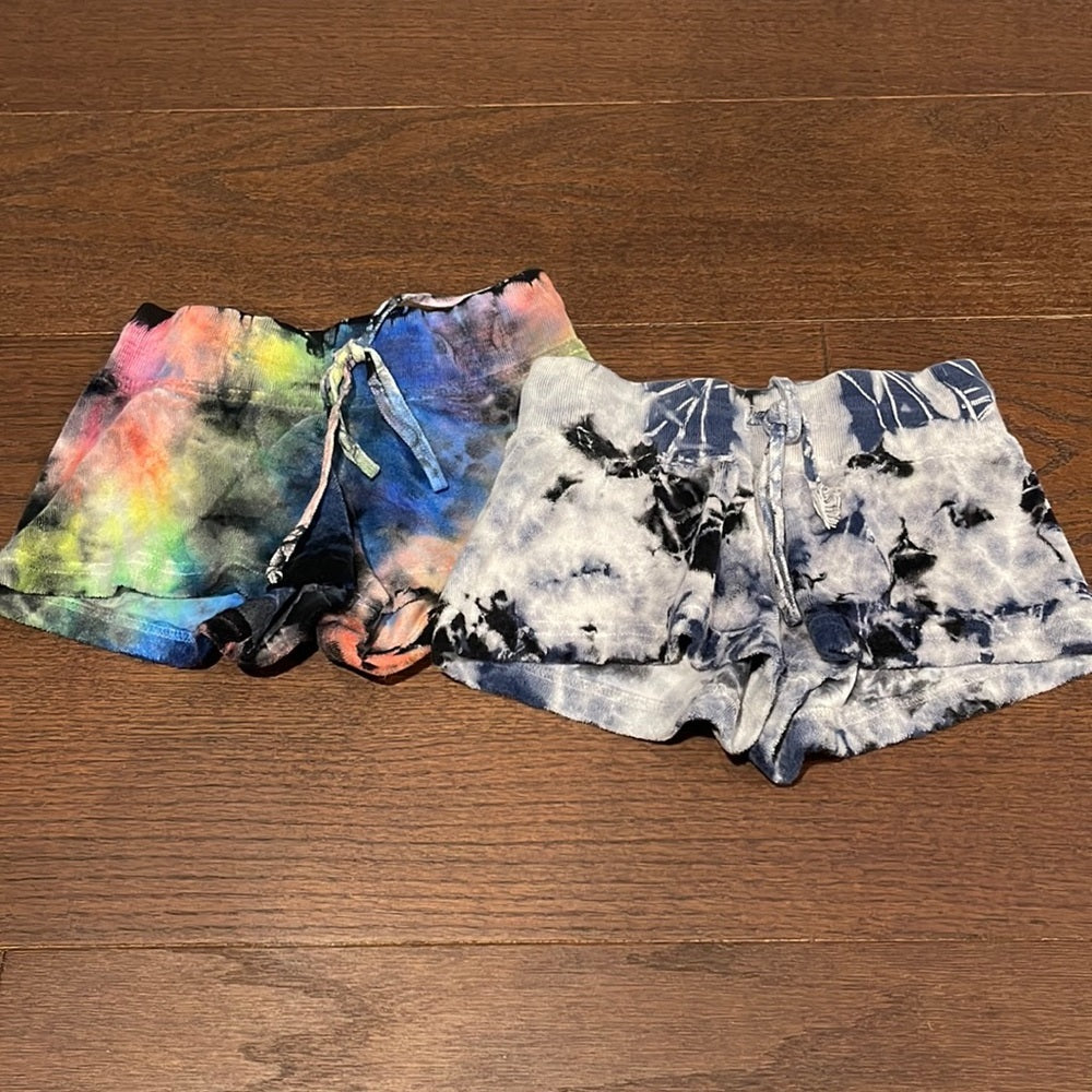 Hard Tail Girls Tie Dye Shorts Size Large / 10