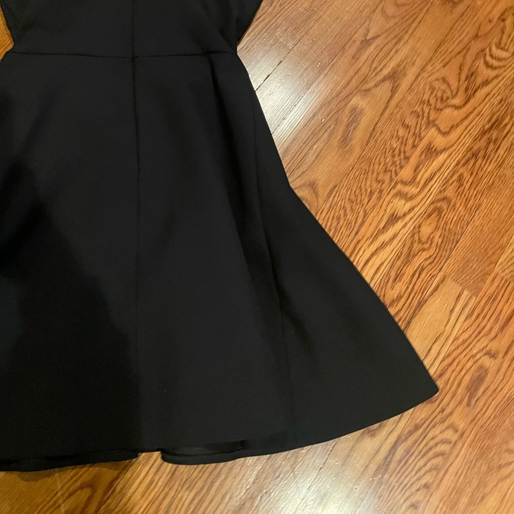 Maje Black Cut Out Dress Size 38