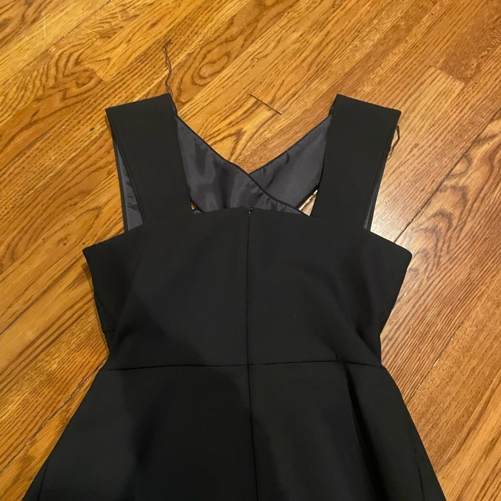 Maje Black Cut Out Dress Size 38