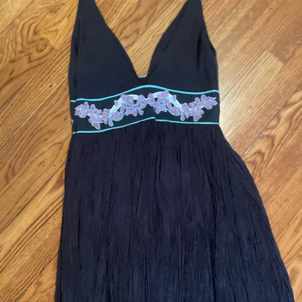 CATHERINE Malandrino Black Sleeveless Dress Size 4