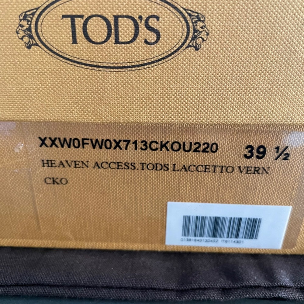 Tod’s Women’s Blue Driving Shoes Size 39.5/9.5