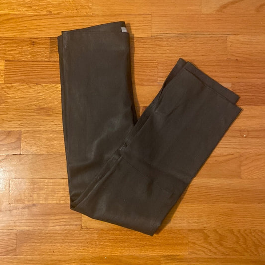 Women’s Vince grey leather pants. Size XS