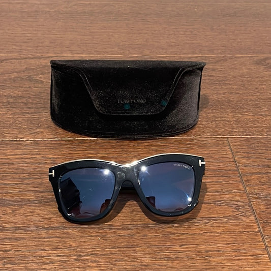 Tom Ford Women’s Black Julie Square Sunglasses, 52mm