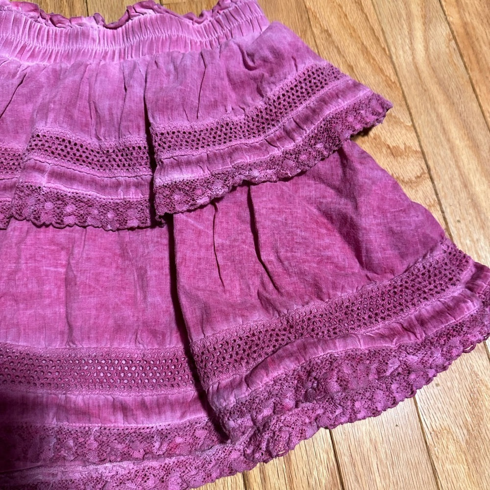 Katie J NYC Pink Kids Skirt Size Medium