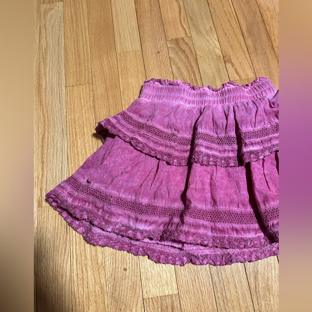 Katie J NYC Pink Kids Skirt Size Medium