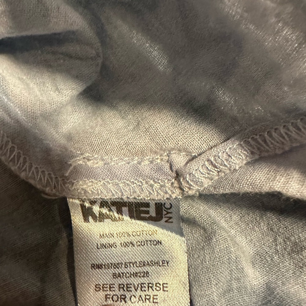 Katie J NYC Grey Kids Skirt Size Medium