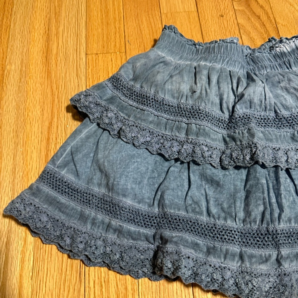 Katie J NYC Grey Kids Skirt Size Medium