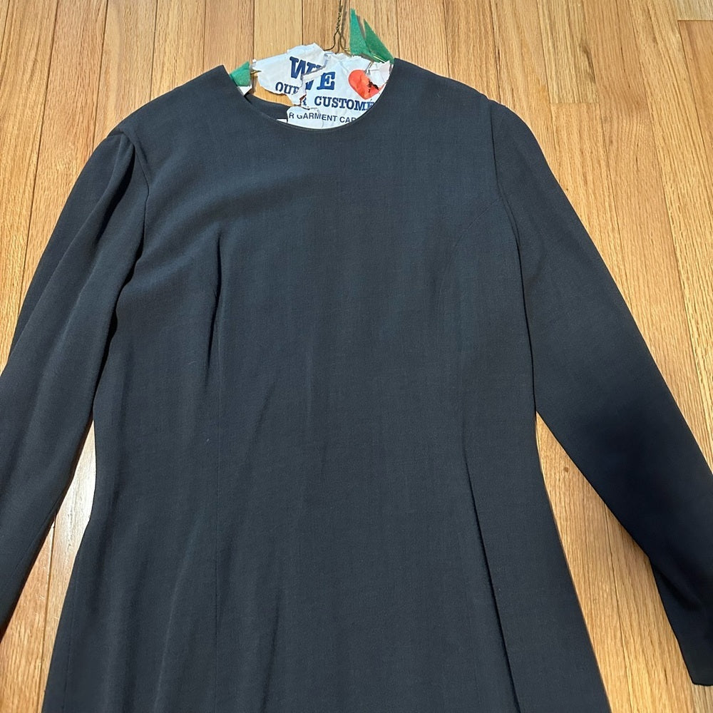 ANNE Klein Collection Black Long Sleeve Dress Size 12