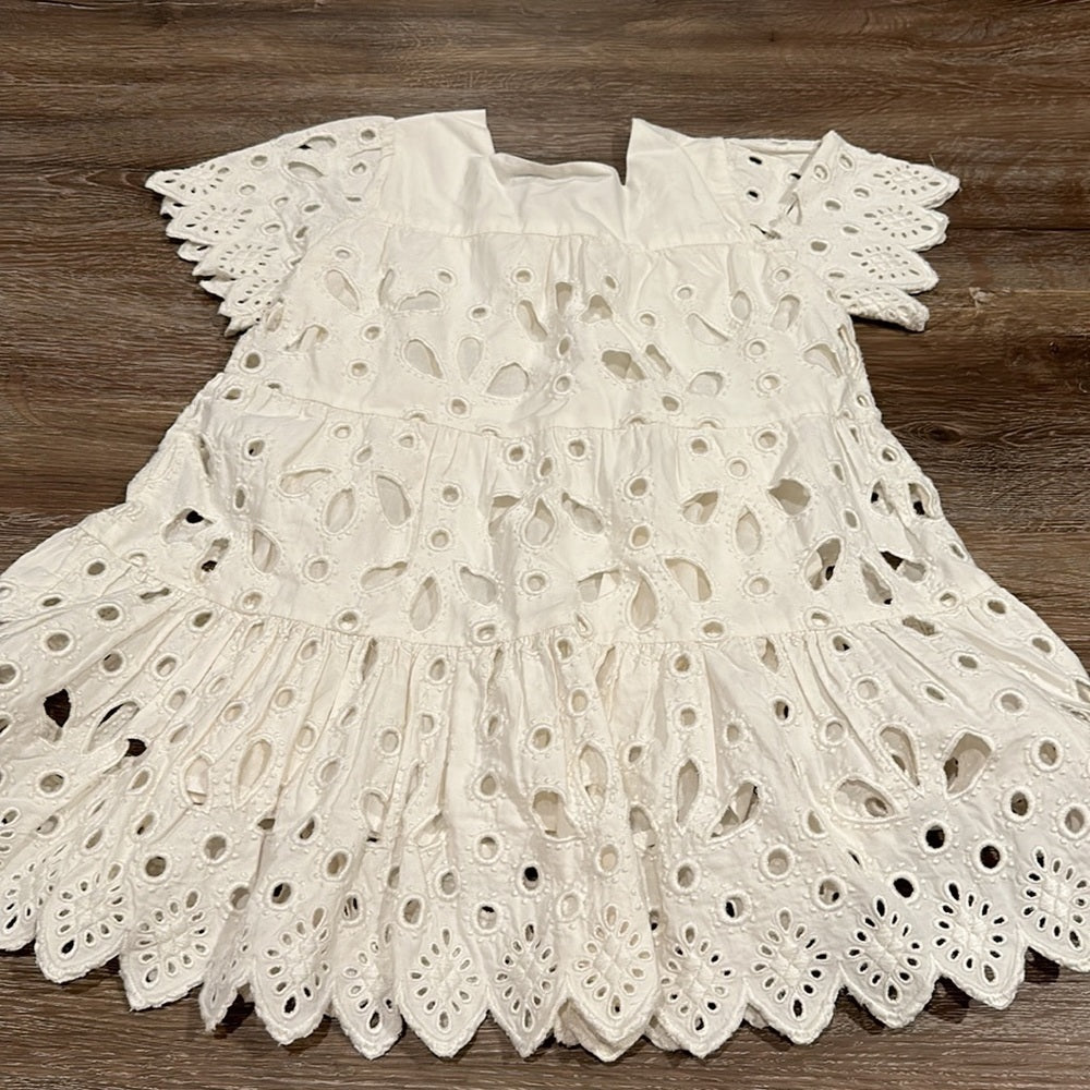 Sea Little Girl’s Lace Dress - Size 3-5Y