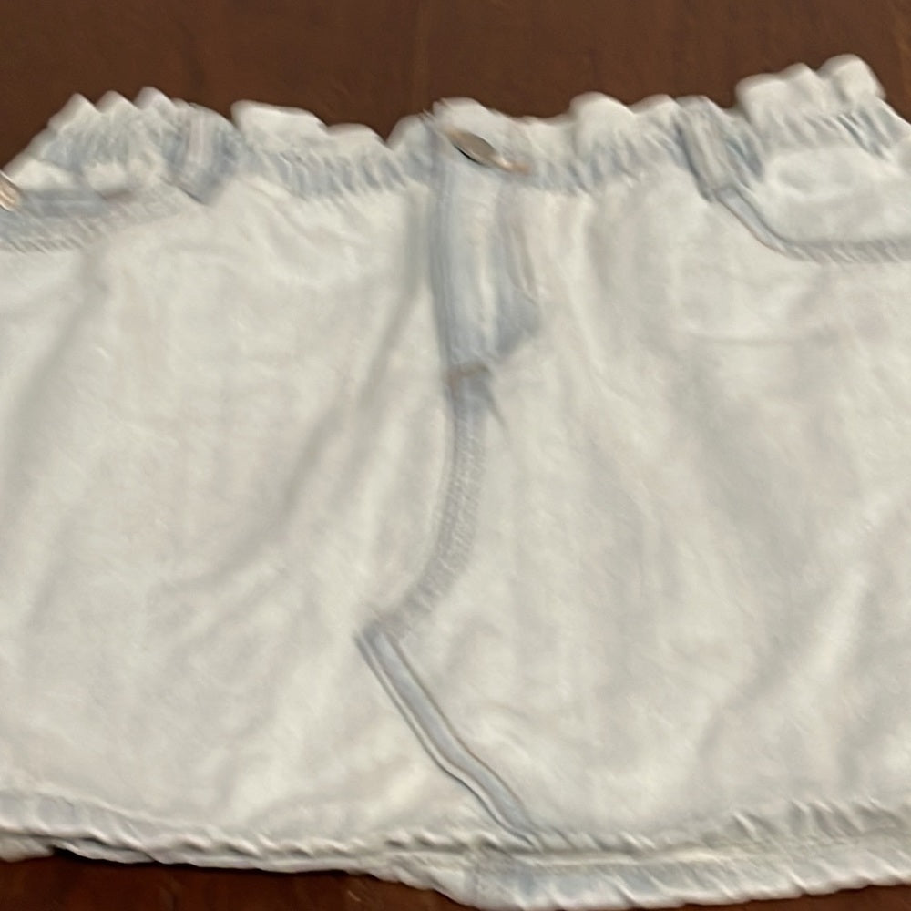 DL 1961 Light Blue Girls Denim Skirt Size 14