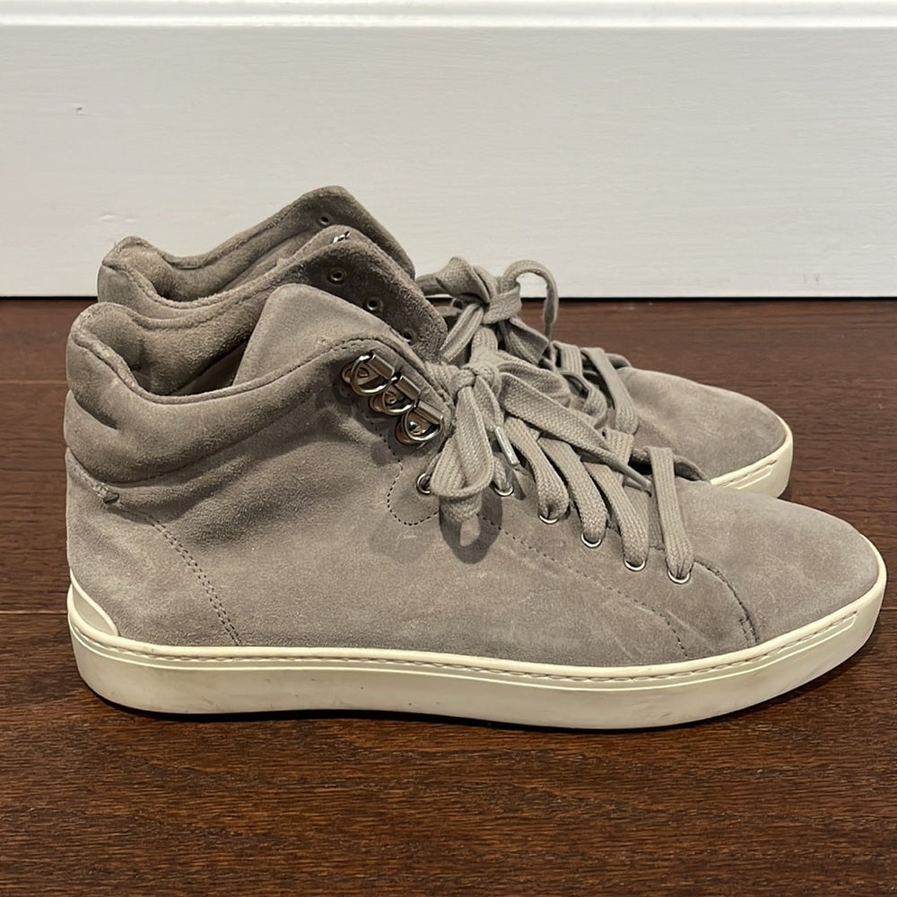 Rag & Bone Women’s Grey Suede Mid Sneakers Size 39.5/9.5