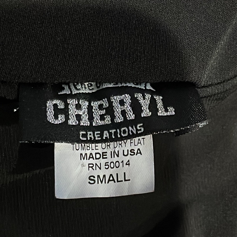 Cheryl Girls Black Dress Size Small