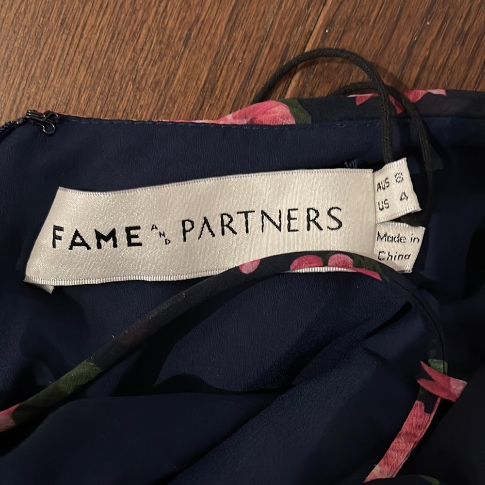 Fame and Partners Size 4 Dress