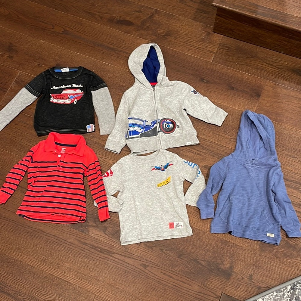 Boys Bundle Long Sleeve Size 24M/2T