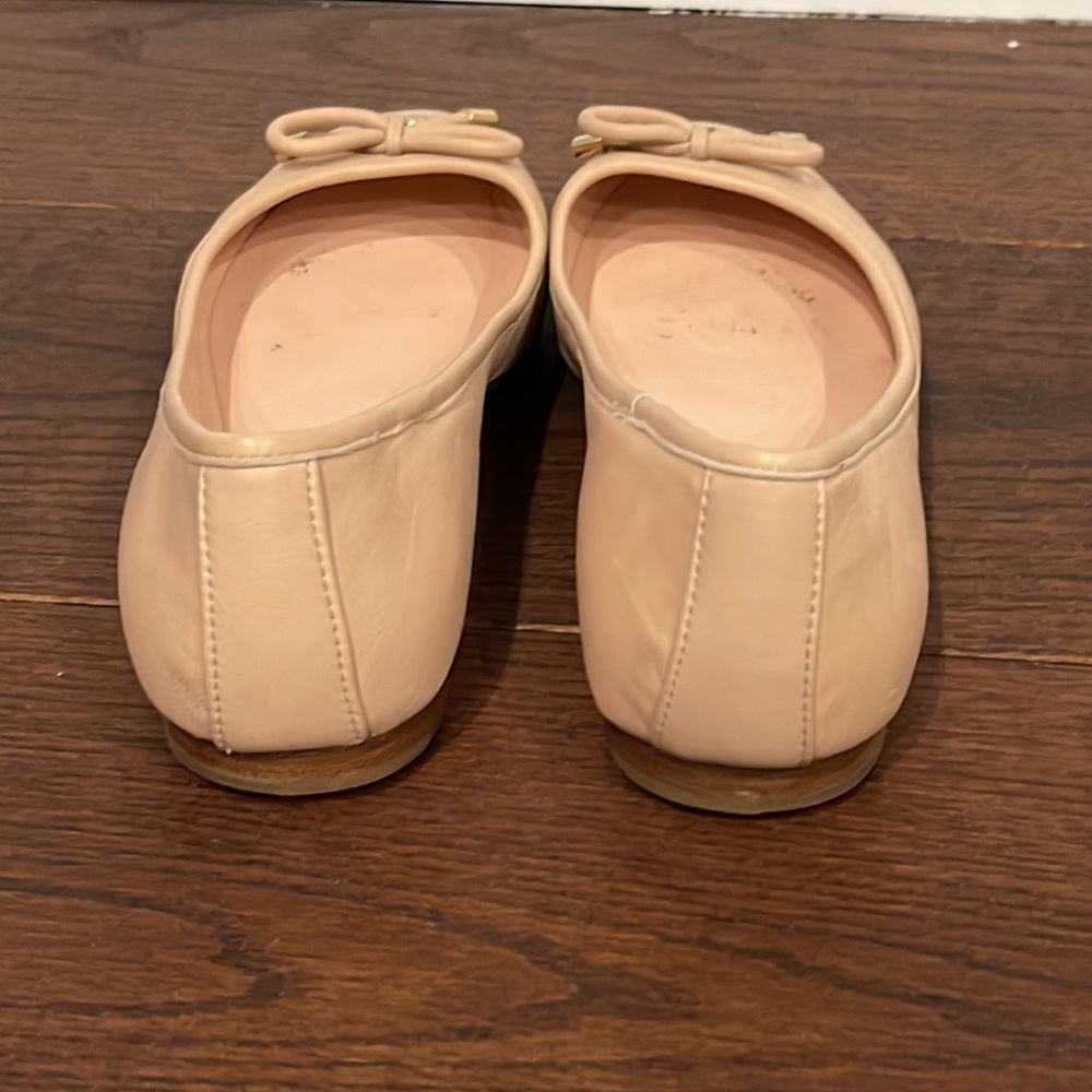 Kate Spade Tan/Baby Pink Ballet Flats Size 8