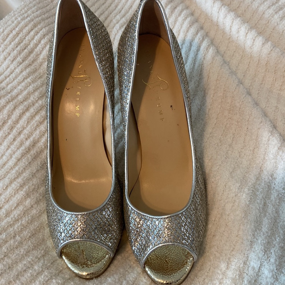 Women’s Ivanka Trump shoes. Silver. Size 9.5