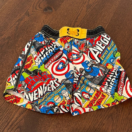 Boys Disney Avengers Bathing Suit Size 4