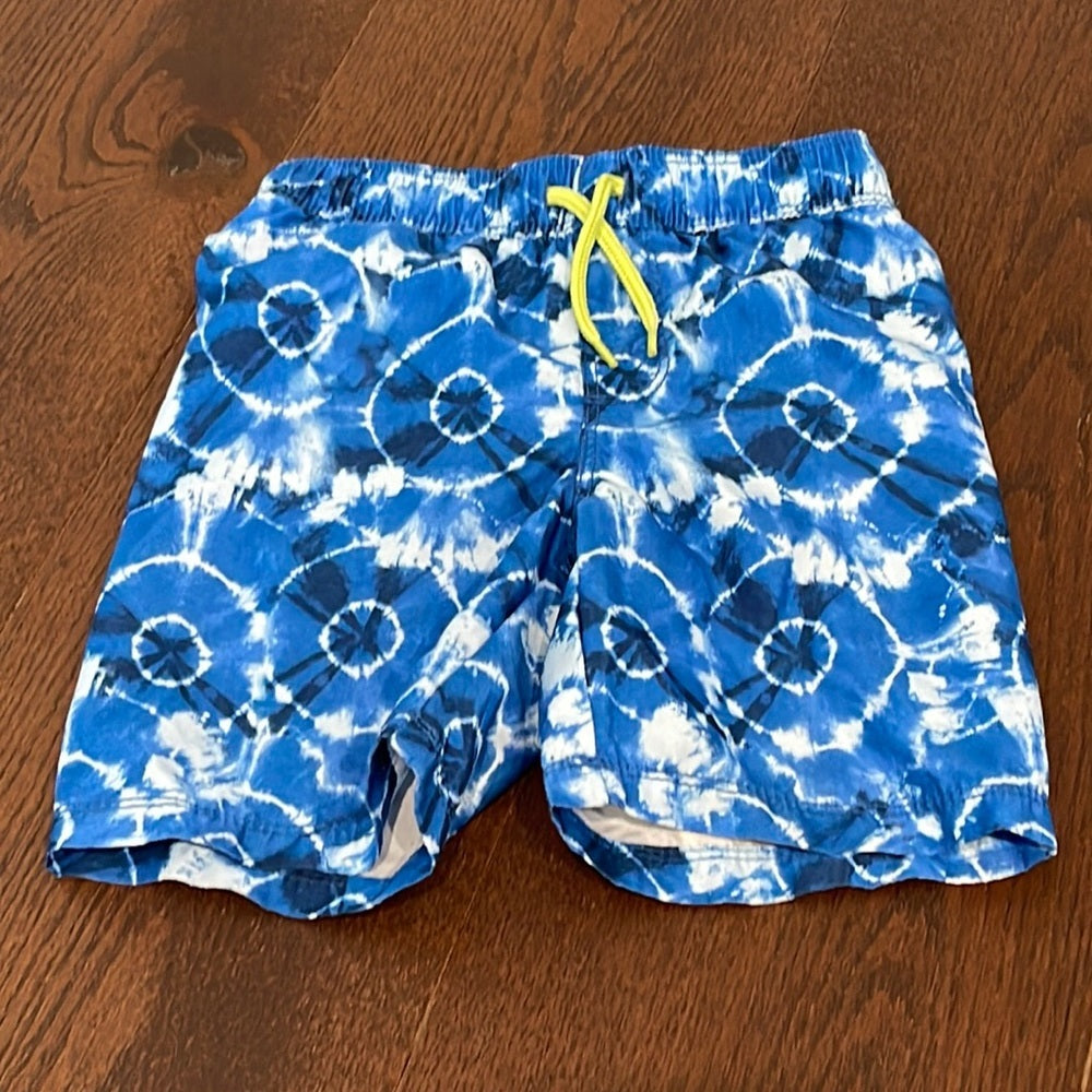 Boys Old Navy Blue Swim Bathing Suit Size 4T