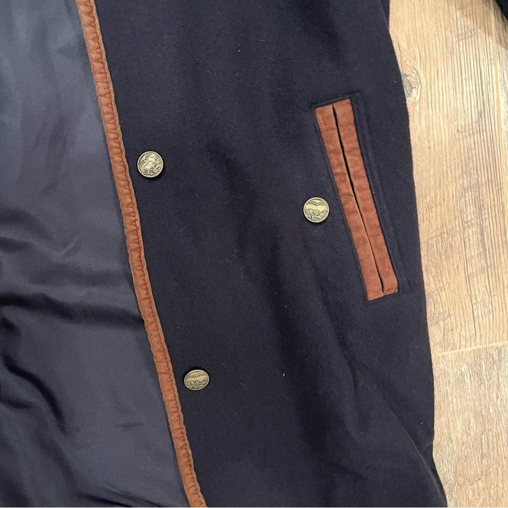 Woolrich Women’s Navy Wool Jacket Size Large