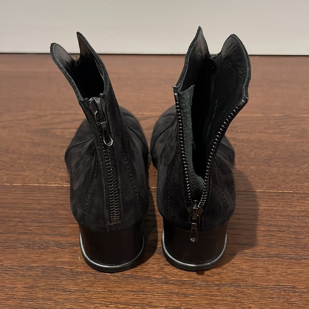 Arche Women’s Black Suede Booties Size 41 / 9.5