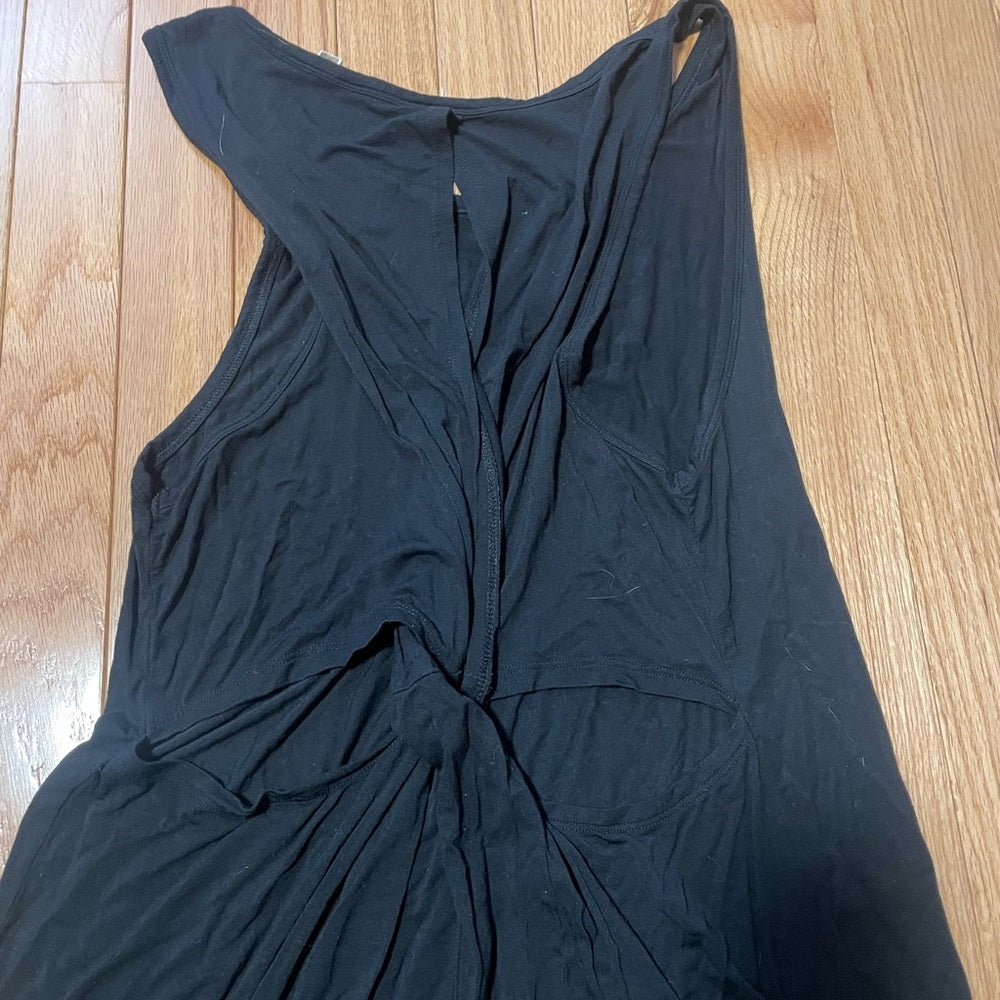 Soft & Sexy Black Tank Top Dress Size XL