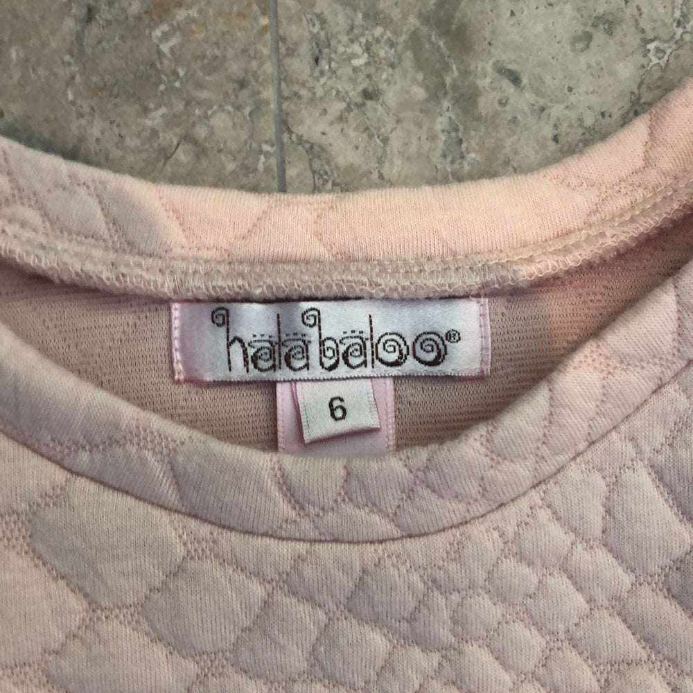 Halabaloo Pink Long Sleeve Dress Size 6