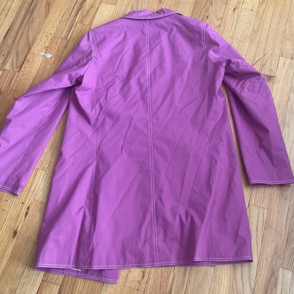 Women’s coach coat. Purple. Size L