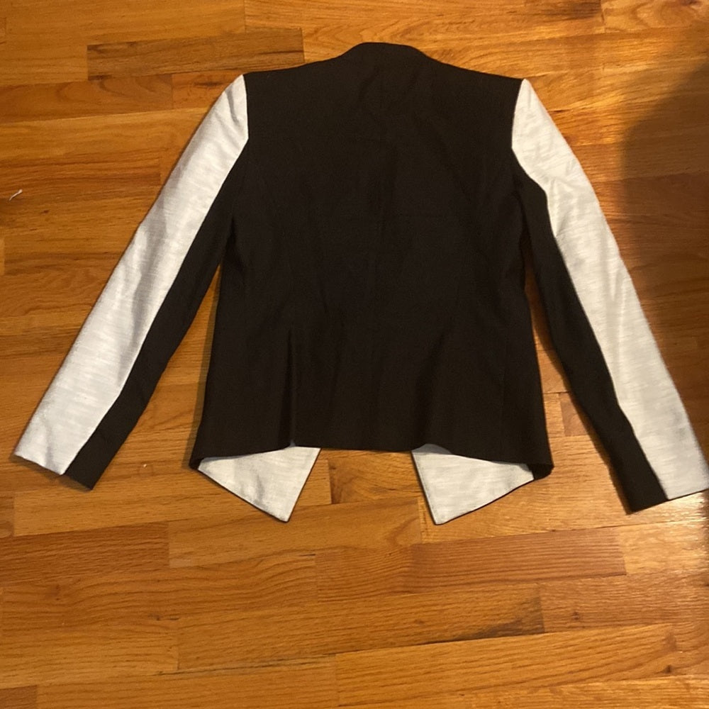 Women’s Helmut Lang for Intermix blazer. Black and white. Size 2