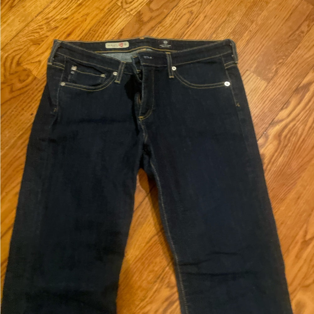 Adriano Goldshmied AG Women’s Dark Blue Flare Jeans Size 32