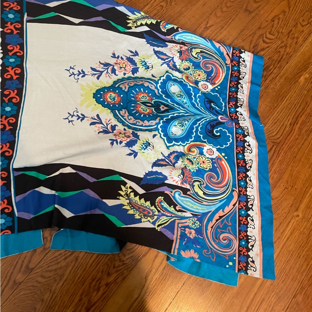 Etro Milano Multicolor Poncho Size OS