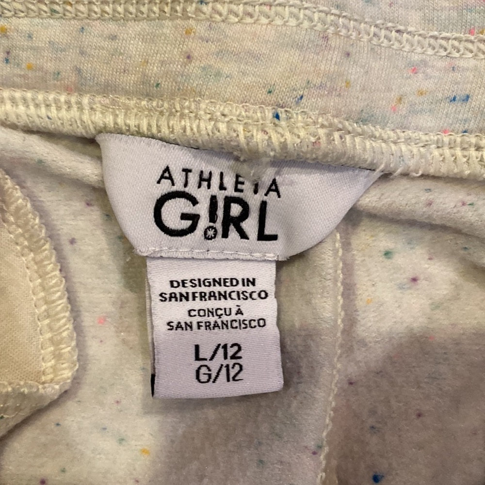 Athleta Girl Speckled Sweatpants Size Large