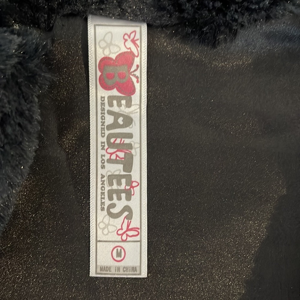 Beautees Faux Fur Girls Best Size M