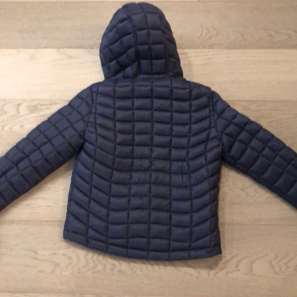 NWT Reebok Navy Boys Puffer Hooded Jacket Size 4