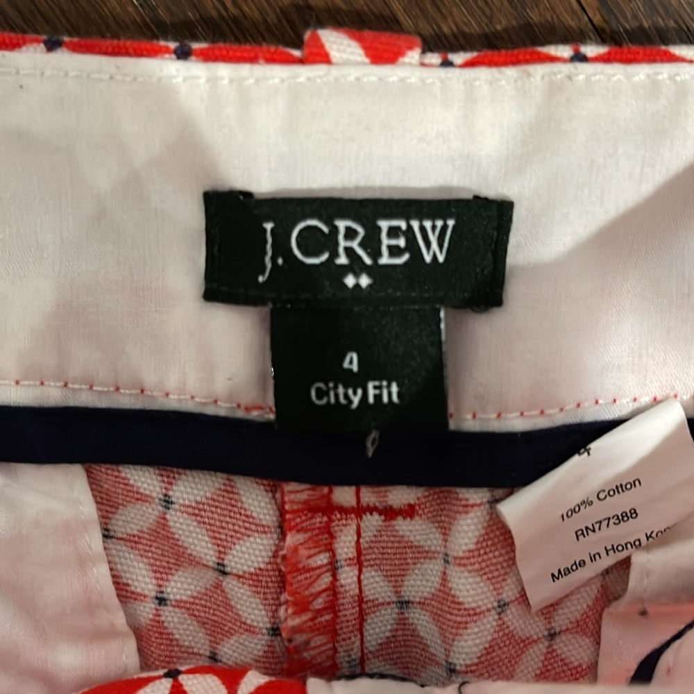 J Crew Size 4 Chino Shorts