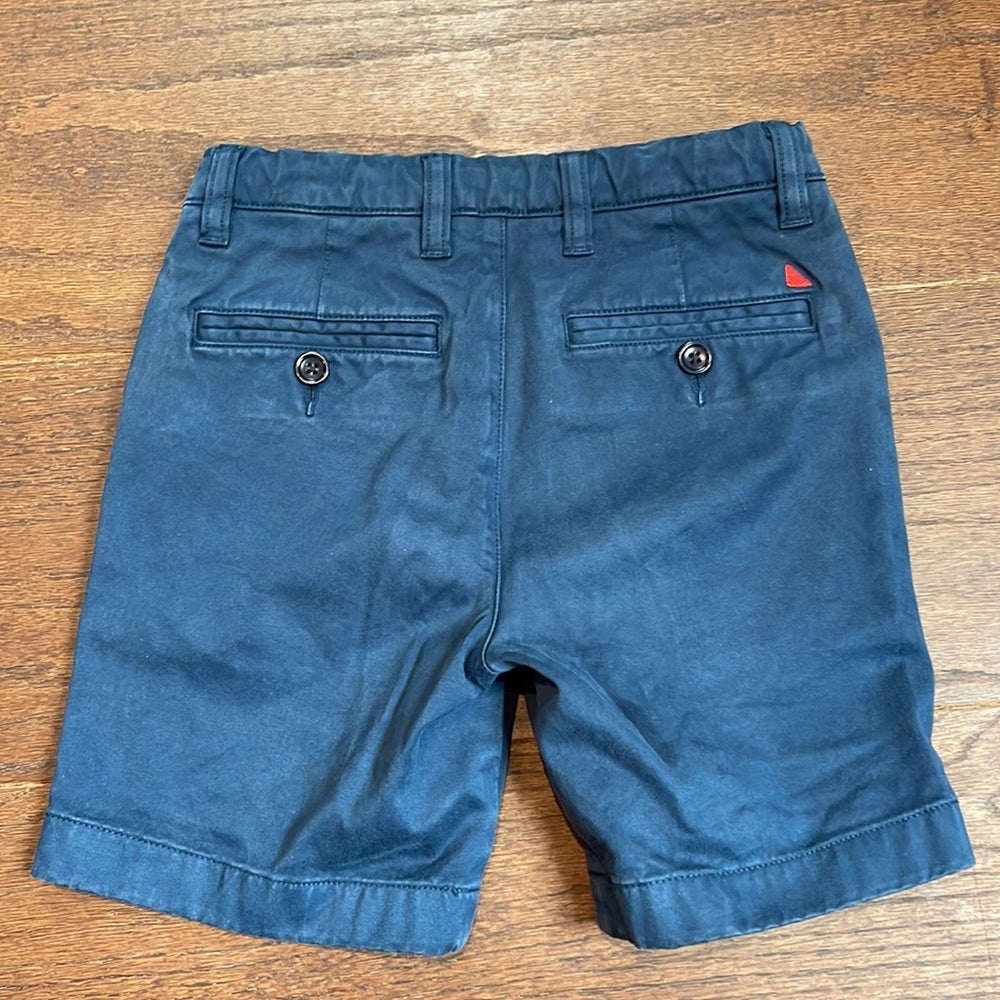 Untuckit Boys Blue Chino Shorts Size 6