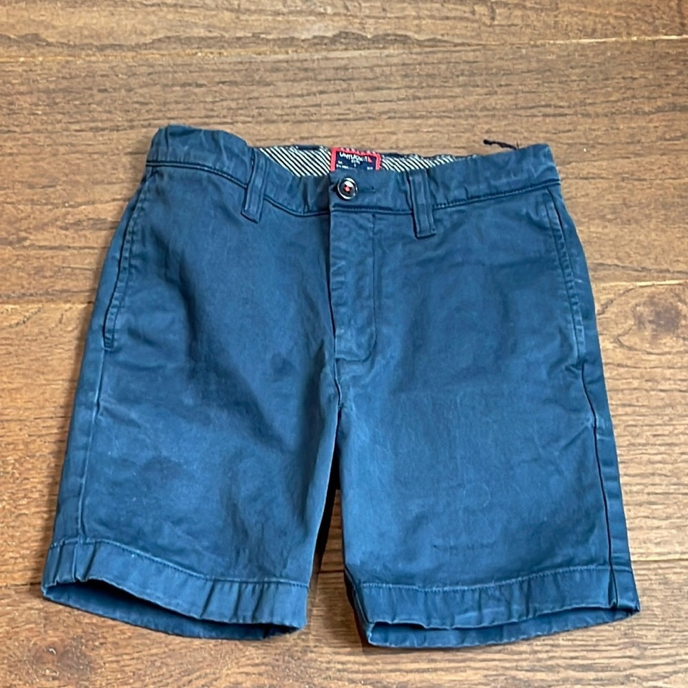 Untuckit Boys Blue Chino Shorts Size 6