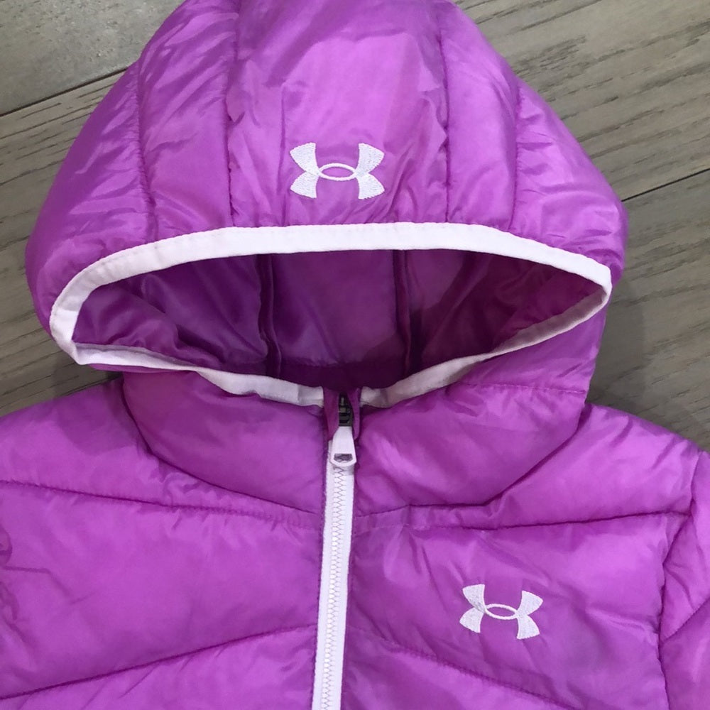 NWT Under Armour Storm Pink/Purple Jacket Size M