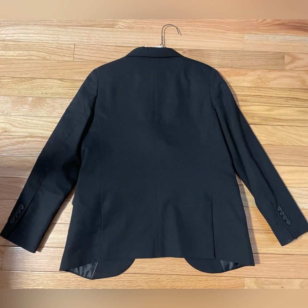 Zara Boys Black Blazer Jacket Size 9