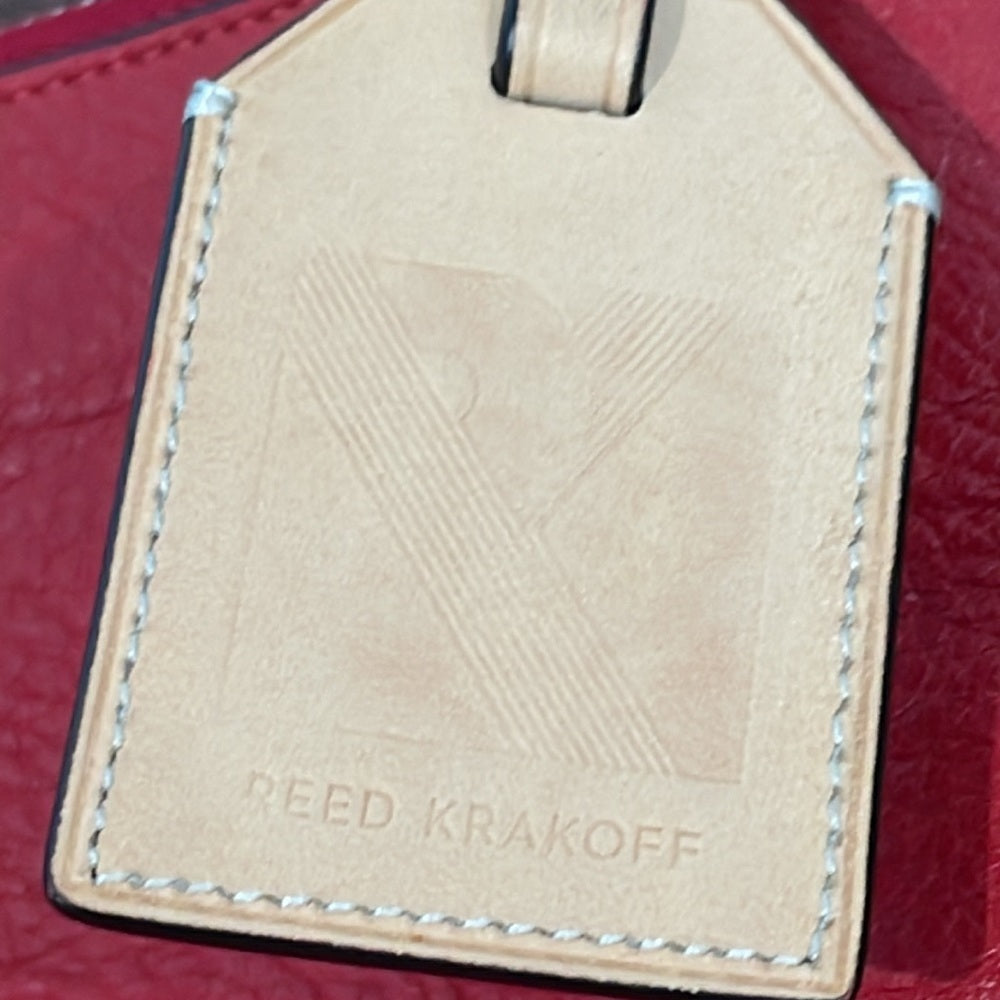 Reed Krakoff Red Leather Shoulder Bag