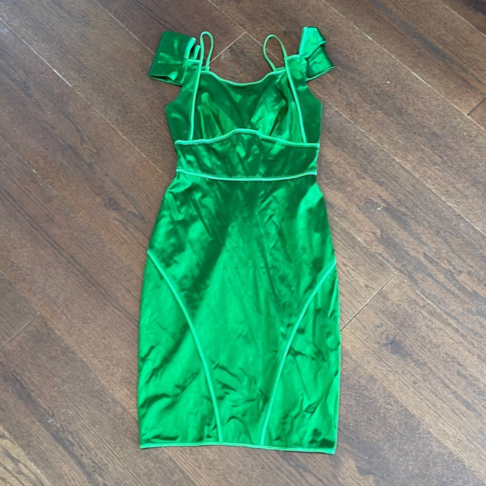 Zac Posen Size 4 Green Dress