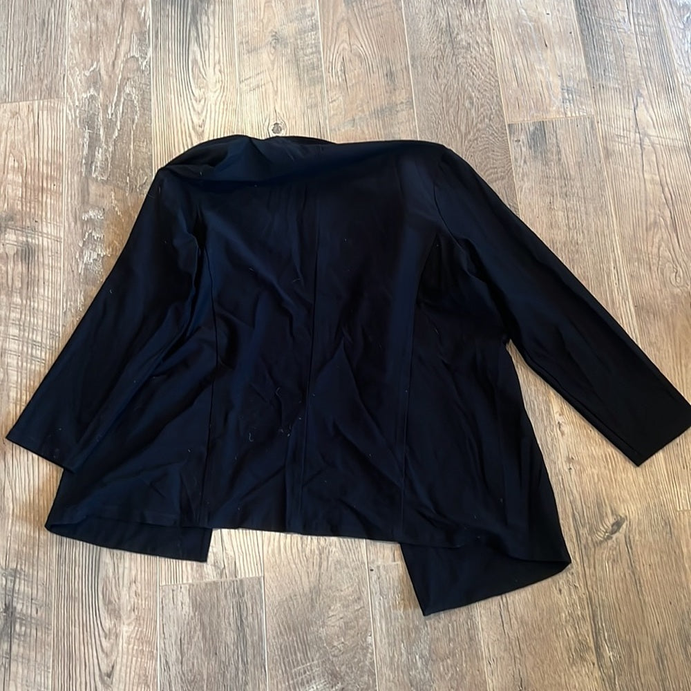 Eileen Fisher Black Jacket Size 1X