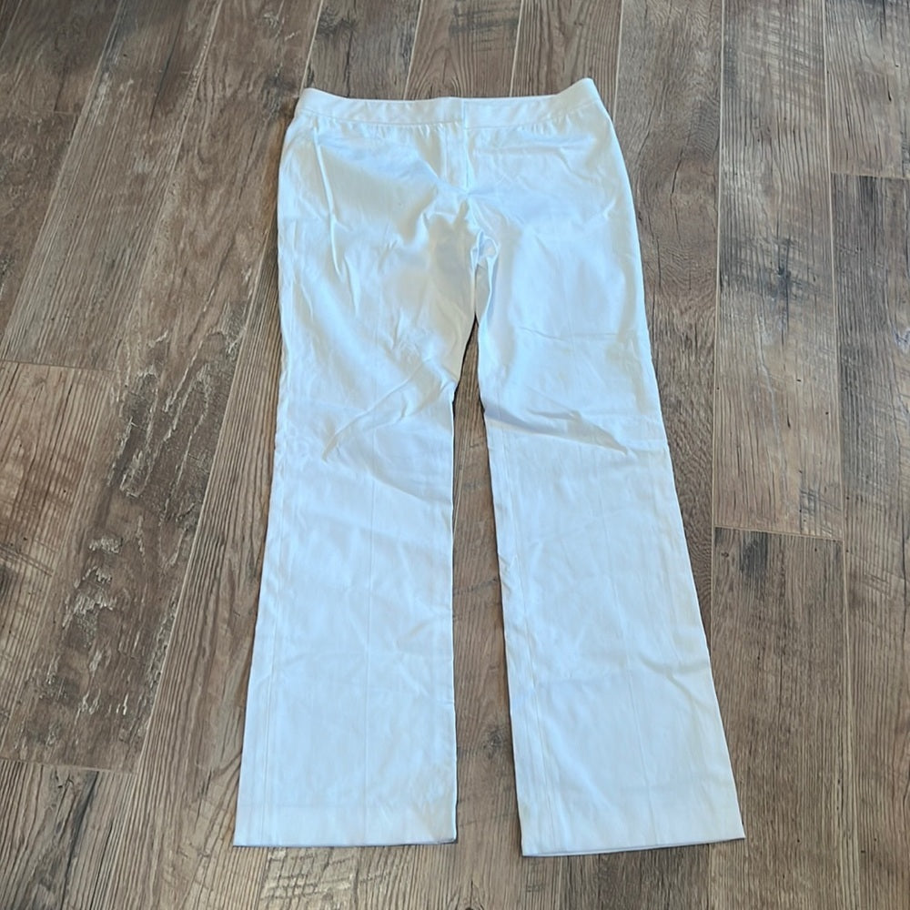 Ellie Tahari Woman’s White Pants Size 12
